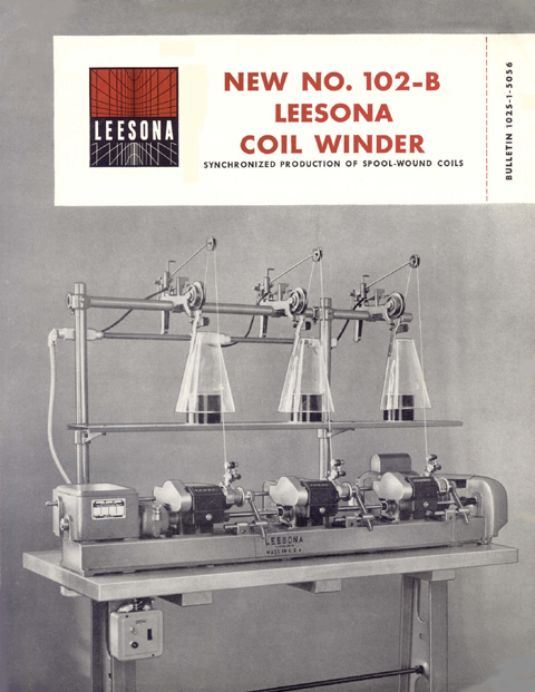 Leesona NO. 102 Coil Winding Machine Promo