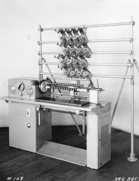 Leesona No. 108 Coil Winding Machine Promotional Photo