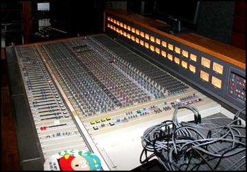 Cedar Ranch Studio Sony 3036 Mixing Console