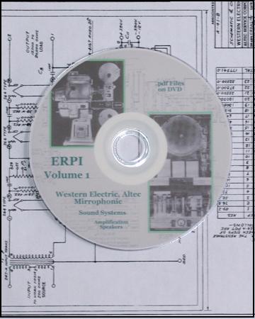 VintageWindings Western Electric ERPI Manual 1935 Vol 1 DVD