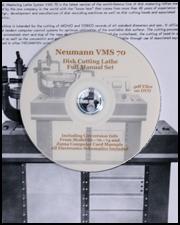 VintageWindings Neumann VMS Recording Lathe Manual DVD