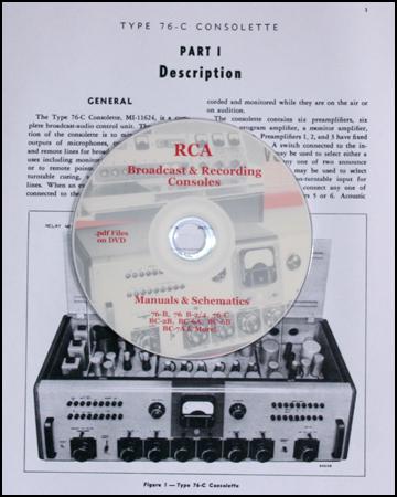 VintageWindings RCA Tube Console Manuals DVD