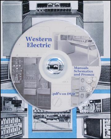 VintageWindings Western Electric Recording Broadcast Equipment Manual DVD